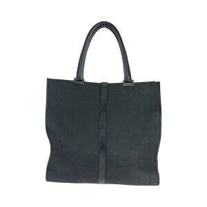 Gucci tote GG black bag handbag Jackie canvas
